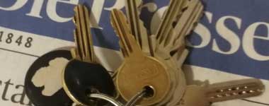 Einbruch, Tür aufgebrochen?